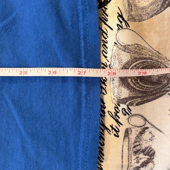 Y2K Royal Blue T Shirt Dias‎ Crest Embroidered Graphic Tee Size XL - Picture 6 of 8